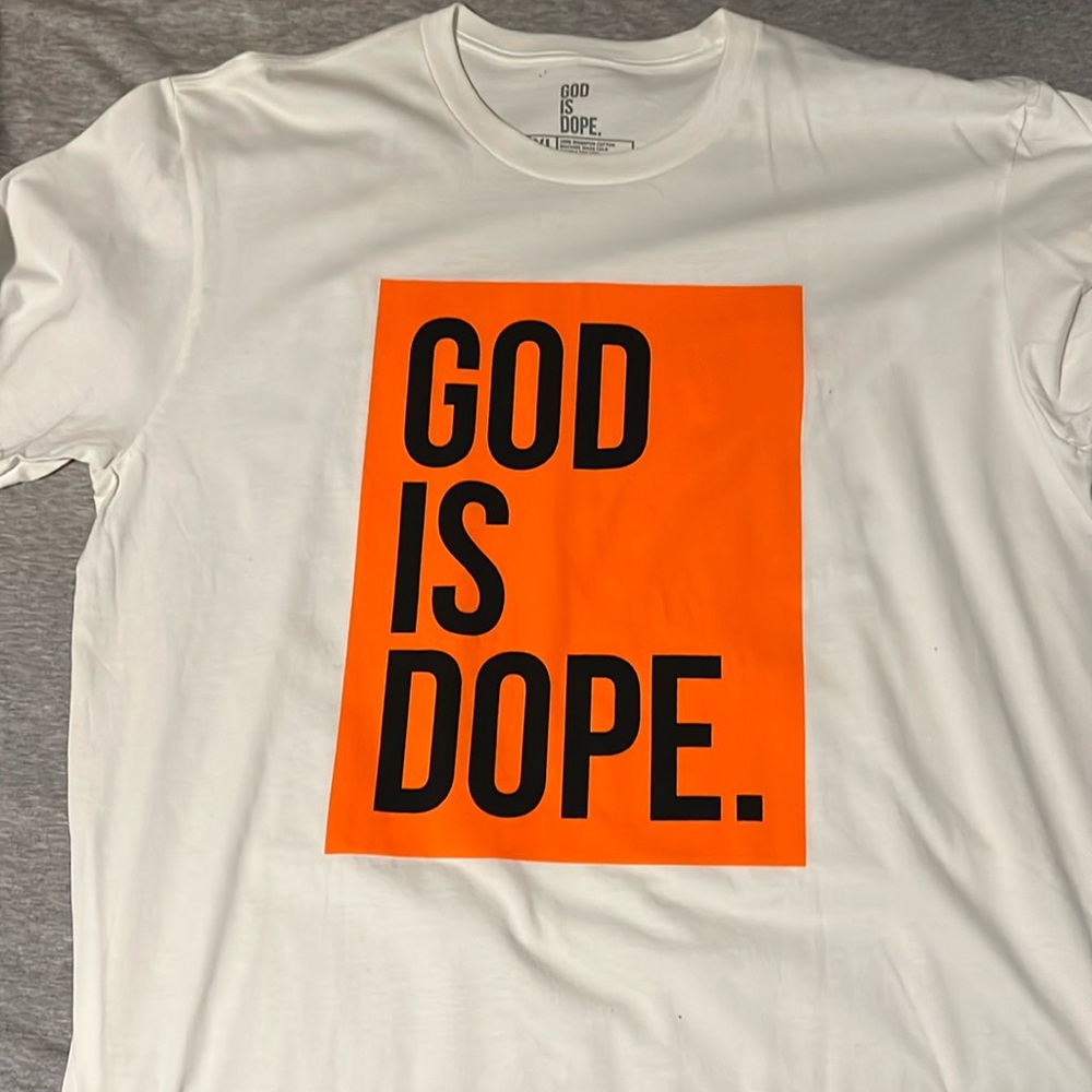 God Is Dope Short Sleeve shirt